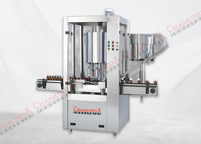 Automatic Metal Cap Sealing Machine